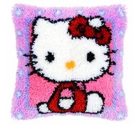 Vervaco Hello Kitty Latch Hook Cushion, Multi-Colour