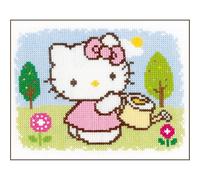 Vervaco Hello Kitty Spring Counted Cross Stitch, Multi-Colour