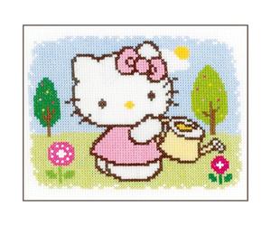 Vervaco Hello Kitty Spring Counted Cross Stitch, Multi-Colour