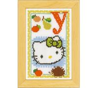 Vervaco Hello Kitty Y Counted Cross Stitch, Multi-Colour
