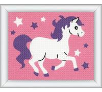 Vervaco Horse Prancing Tapestry Kit, Multi-Colour