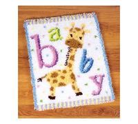 Vervaco Latch Hook Carpet Baby Giraffe II