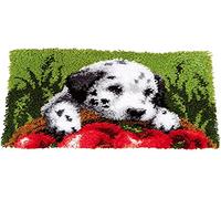 Vervaco Latch Hook Carpet Dalmatian with Apples