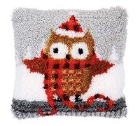 Vervaco Latch Hook Cushion Kit, Cotton, Assorted