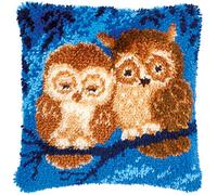 Vervaco Latch Hook Cushion, Multicoloured, 40x40cm