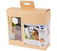 Vervaco Latch Hook KIT Horse/FOAL, Multi, One Size