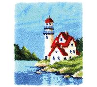 Vervaco Latch Hook Rug Kit Lighthouse