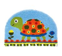 Vervaco Latch Hook Shaped Rug, Cotton, Assorted