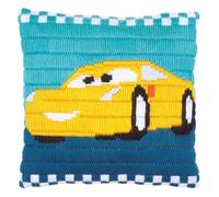 Vervaco Long Stitch Kit: Cushion: Disney: Cars Cruz, Cotton NA, 25 x 25cm / 10" x 10"