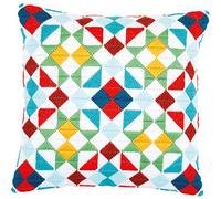Vervaco Long Stitch Kit: Cushion: Rhombuses PN-0172880