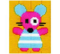 Vervaco Long Stitch Kit: Mouse, Multi-Colour