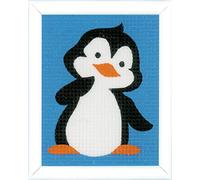 Vervaco Long Stitch Kit: Penguin, Other, NA, 12.5 x 16cm