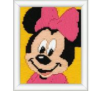 Vervaco Long Stitch: Minnie Mouse, 100% Cotton, Assorted, 40 x 3 x 20 cm