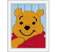Vervaco Long Stitch: Winnie The Pooh, 100% Cotton, Assorted, 40 x 5 x 20 cm