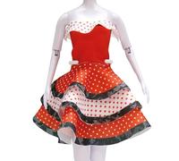 Vervaco Maggy Flamenco Dress Your Doll Outfit Making Set, Multi-Colour