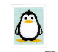 Vervaco Penguin Long Stitch Kit, Multi-Colour