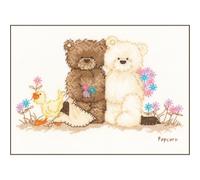 Vervaco Popcorn and Coconut Friends Counted Cross Stitch, Multi-Colour
