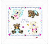 Vervaco Popcorn Counted Cross Stitch Kit First Steps