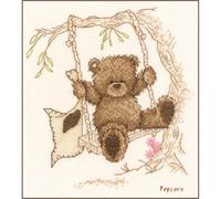 Vervaco Popcorn on the Rope Swing Counted Cross Stitch, Multi-Colour