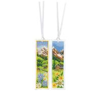 Vervaco Prairie Alpine Lot Marque-Page Kit of 2