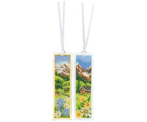 Vervaco Prairie Alpine Lot Marque-Page Kit of 2