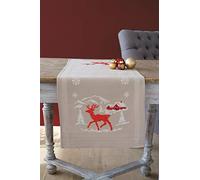 Vervaco Runner Norwegian Winter, Cotton Blend, Assorted, 37.5 x 20 x 22 cm