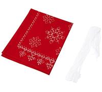 Vervaco "Snowflakes Runner Embroidery, 100 Percent Cotton, Multi-Colour