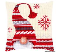 Vervaco stamped cross stitch kit cushion Christmas elf, DIY