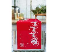 Vervaco Printed Table Runner Cross Stitch Set PN-0158448 – Multi-Colour 30 x 105 cm