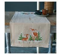 Vervaco Table Runner Embroidery Kit Floral Easter Christmas Animals