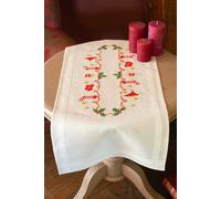 Vervaco Table Runner Embroidery Kit Floral Easter Christmas Animals