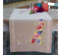 Vervaco Table Runner Embroidery Kit Floral Easter Christmas Animals
