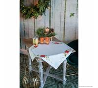 Vervaco Tablecloth Cross Stitch Kit, Multicoloured, 80x80cm