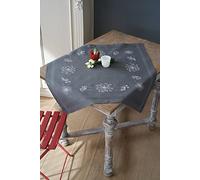 Vervaco TABLECLOTH White Flowers, Assorted