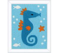 Vervaco Tapestry kit, White, 12,5x16 cm