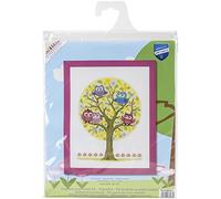 Vervaco The Owls Have It Counted Cross Stitch Kit, Multi-Colour