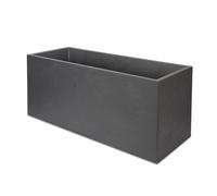 Verve 98L Dark Grey Plastic Rectangular Trough (H)43Cm (W)100Cm (D)99.5Cm