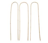 Verve Bamboo Hoop Plant Support (L)120Cm, Pack Of 3