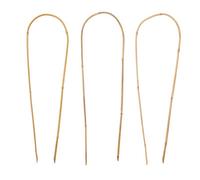 Verve Bamboo Hoop Plant Support (L)60Cm (W)60Cm, Pack Of 3