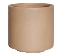 Verve Brown Fibreclay Plant Pot (Dia) 26Cm, (H)26Cm