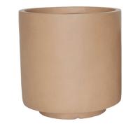 Verve Brown Fibreclay Plant Pot (Dia) 32Cm, (H)33Cm