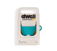 Verve Dwell Dripper Pour Over Coffee Maker Set, Non-Electric Coffee Dripper, Manual Brew Maker (Blue)