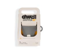 Verve Dwell Dripper Pour Over Coffee Maker Set, Non-Electric Coffee Dripper, Manual Brew Maker (Grey)