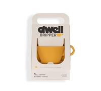Verve Dwell Dripper Pour Over Coffee Maker Set, Non-Electric Coffee Dripper, Manual Brew Maker (Yellow)