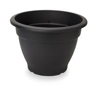 Verve Florus Black Bell Plastic Plant Pot (Dia) 46Cm, (H)33Cm, 35.9L