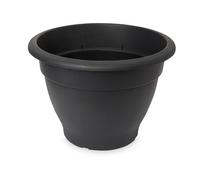 Verve Florus Black Bell Plastic Plant Pot (Dia) 55Cm, (H)40Cm, 60.5L