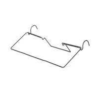 Verve Florus Grey Metal 250mm Bell Trough Bracket