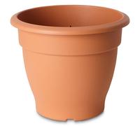Verve Florus Terracotta Bell Plastic Plant Pot (Dia) 38Cm, (H)28Cm, 20.2L