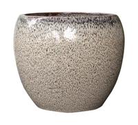 Verve Moonbeam Ceramic Glazed Plant Pot (Dia) 24Cm, (H)21Cm
