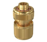 Verve GoodHome Aquastop Round Hose Pipe Connector